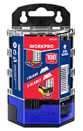 Лезвия SK5 100шт для ножа универсального с диспенсером WP213004 WORKPRO