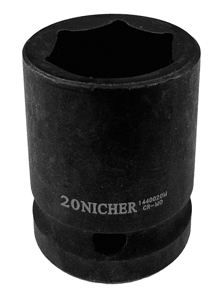 Головка ударная 6гр 1/2" 20мм 1440020M NICHER®