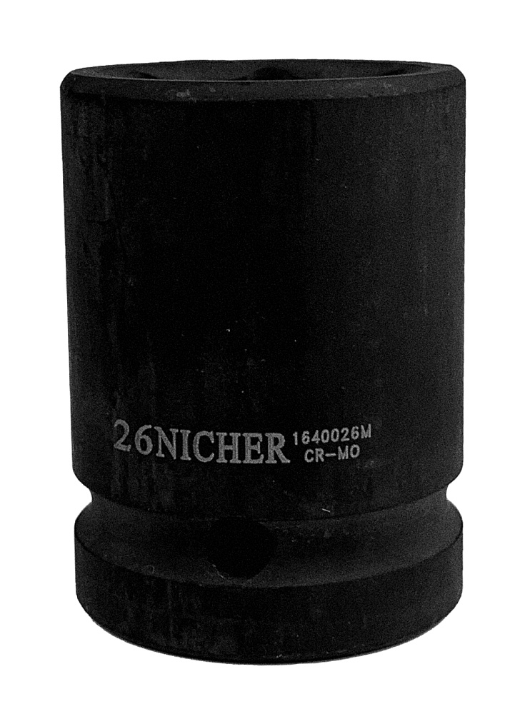 Головка ударная 6гр 3/4" 26мм 1640026M NICHER®