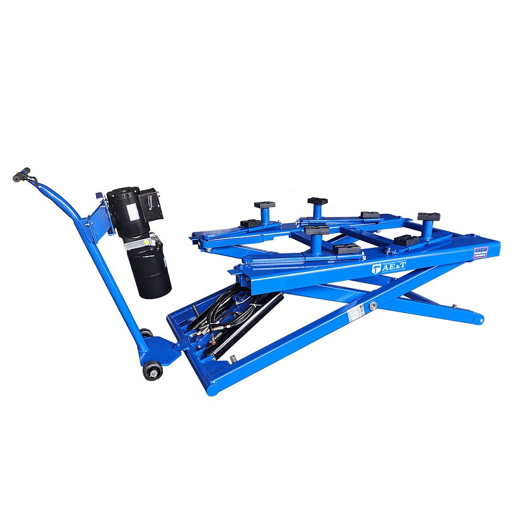 Мобильный ножничный подъемник F27 AE&T (380В) со средней высотой подъема