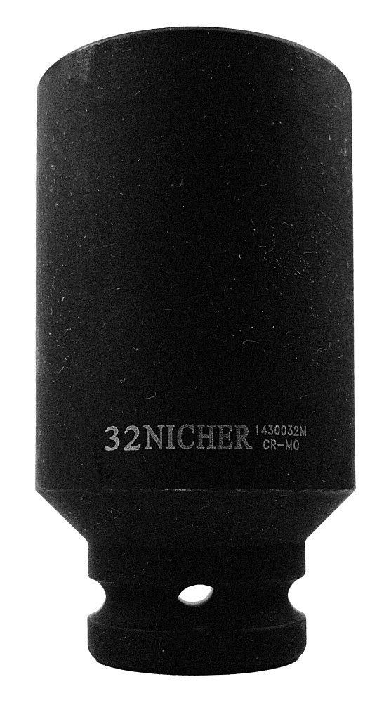 Головка ударная длинная 6гр 1/2" 32мм 1430032M NICHER®