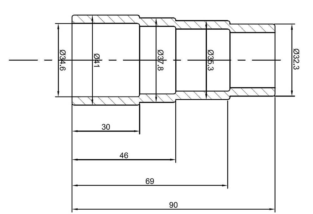 Переходник для пылесоса 32-36-38-41 мм TC-adapter AE&T