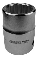 Головка 12гр 3/4" 23мм 640523MC NICHER®