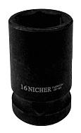 Головка ударная 6гр 1/2" 16мм 1440016M NICHER®