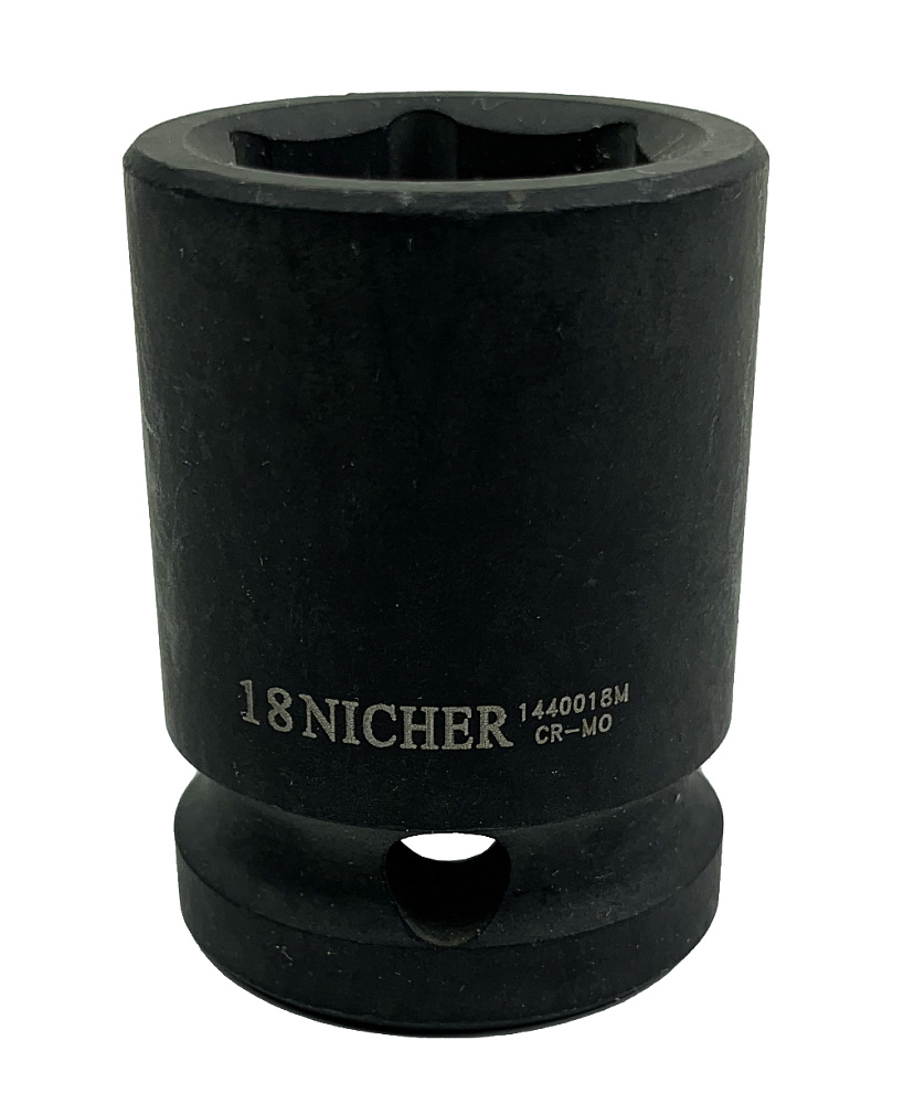 Головка ударная 6гр 1/2" 18мм 1440018M NICHER®